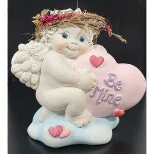 Dreamsicles "Will You Be Mine" Cherub Angel Valentines Figurine Heart #11018